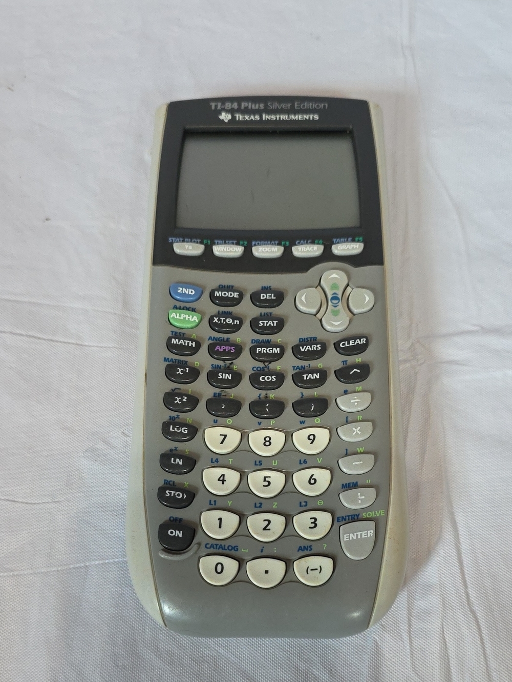 Texas Instruments TI-84 Plus Silver Edition Graphing Calculator